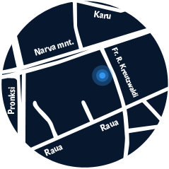 Fr. R. Kreutzwaldi asukoha kaart Fr. R. Kreutzwaldi asukoha kaart